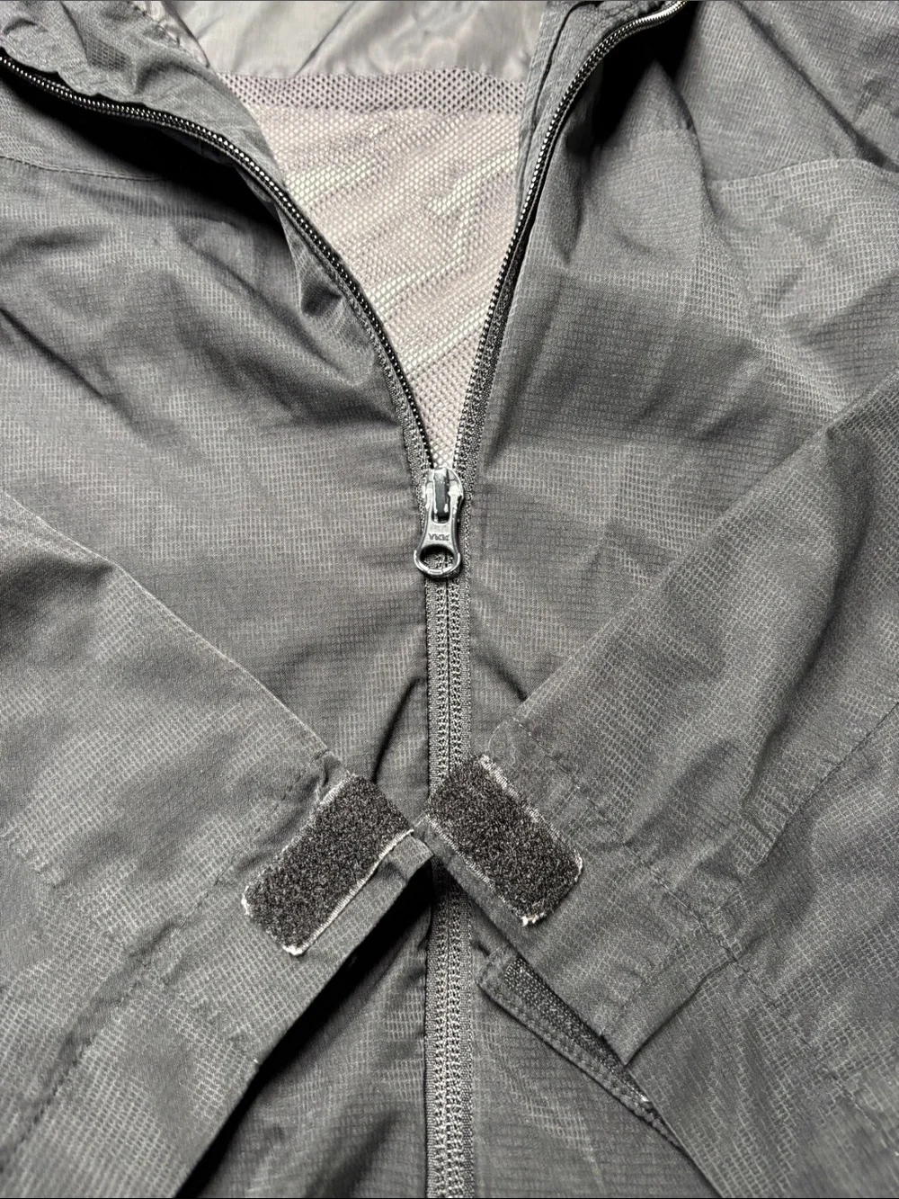 adidas Men’s Black Hooded Raincoat Jacket